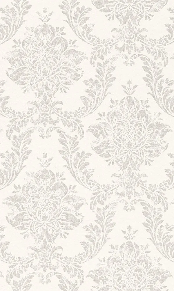 Alliage White Classic Metallic Damask 297422
