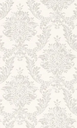 Alliage White Classic Metallic Damask 297422