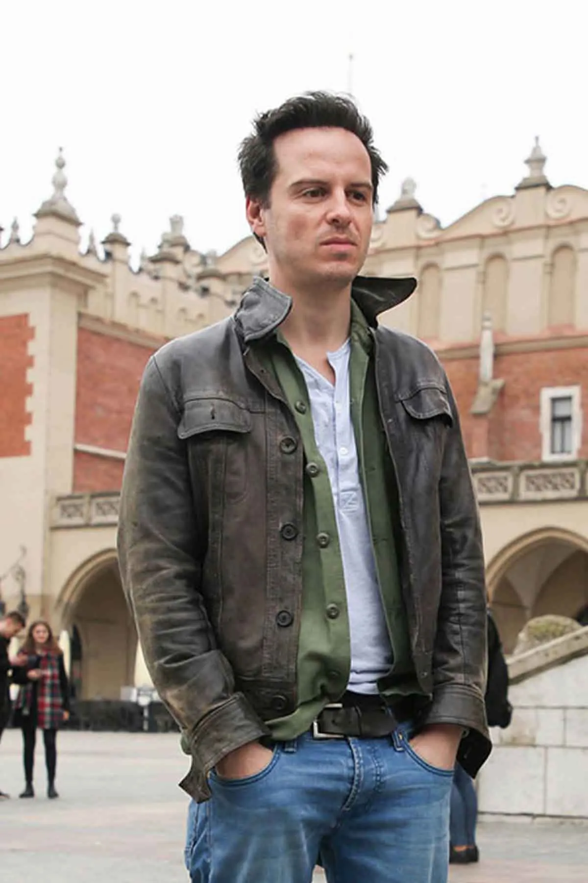 Amazing Quality Andrew Scott Premium Leather Jacket by TJS