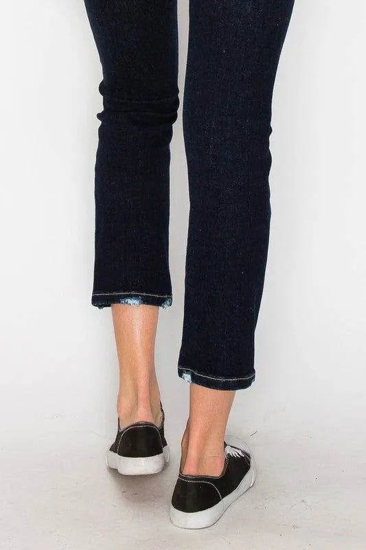 Artemis Vintage Plus Size - High Rise Skinny Straight Jeans