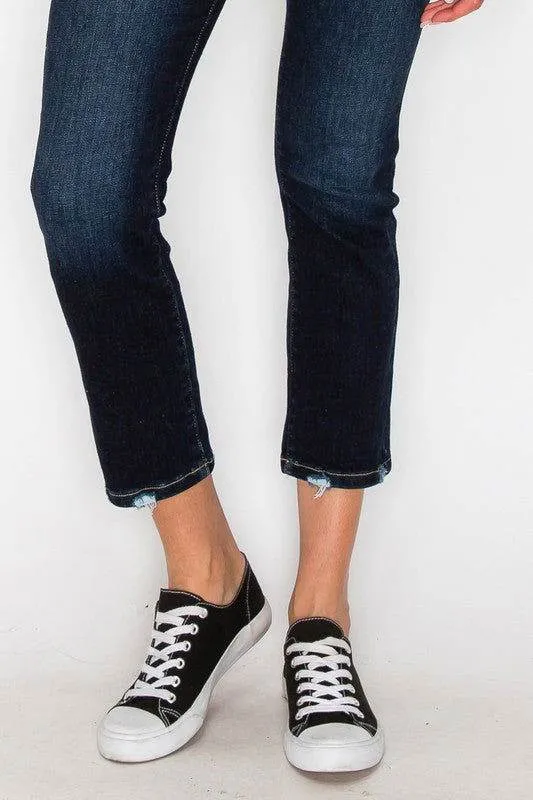 Artemis Vintage Plus Size - High Rise Skinny Straight Jeans