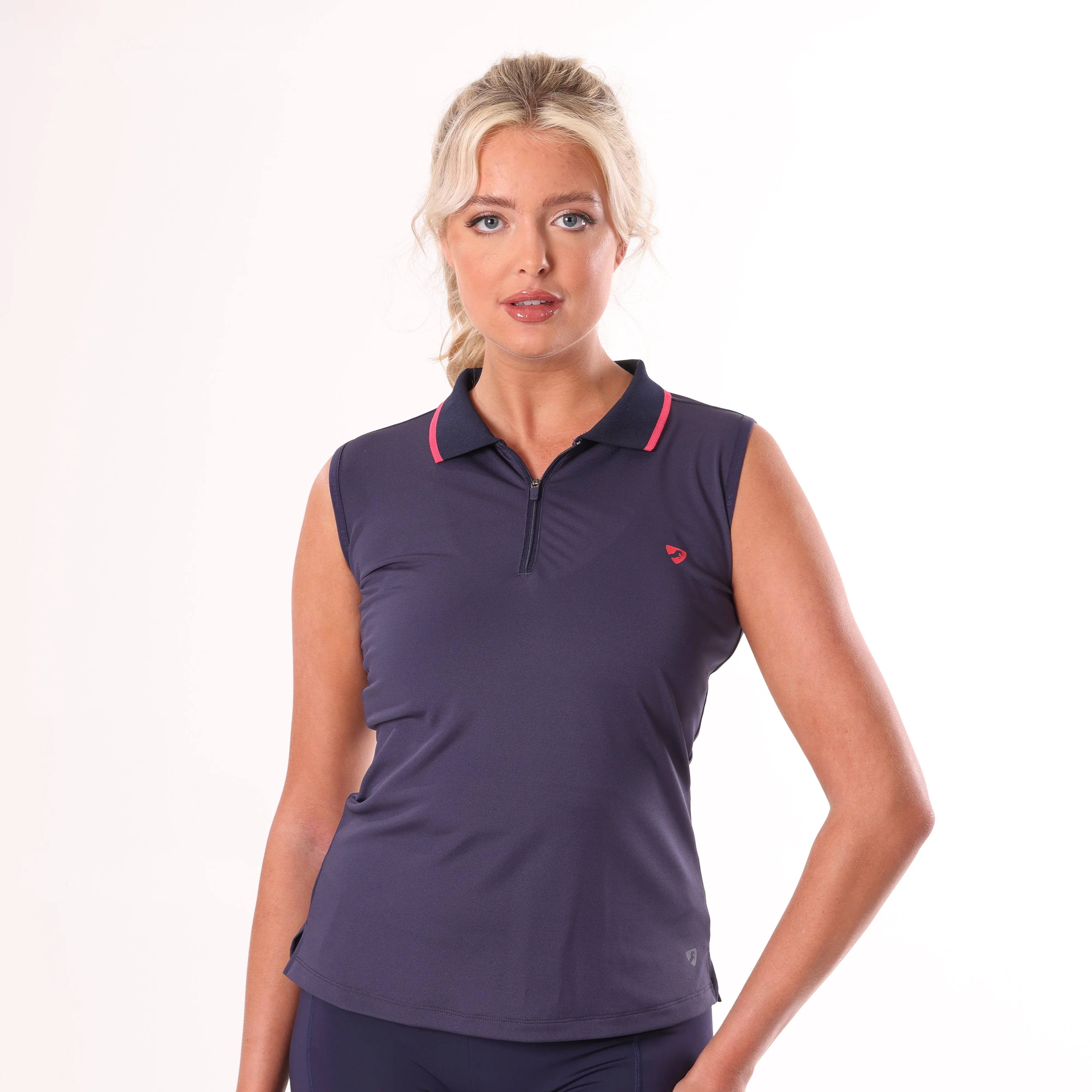 Aubrion Poise Sleeveless Tech Polo