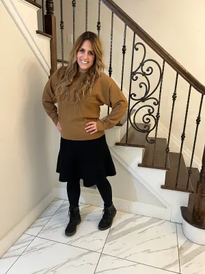 Balloon Sleeves Sweater