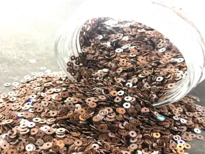 Brown Center Hole Circular Sequins(Wholesale)