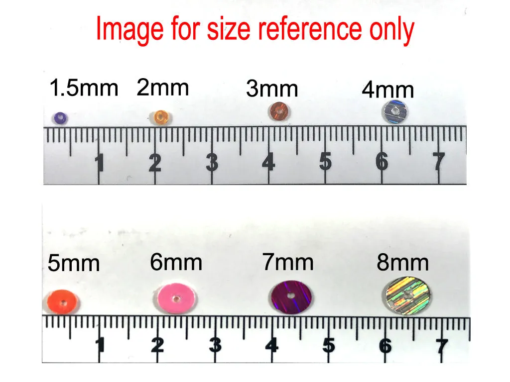 Brown Center Hole Circular Sequins(Wholesale)