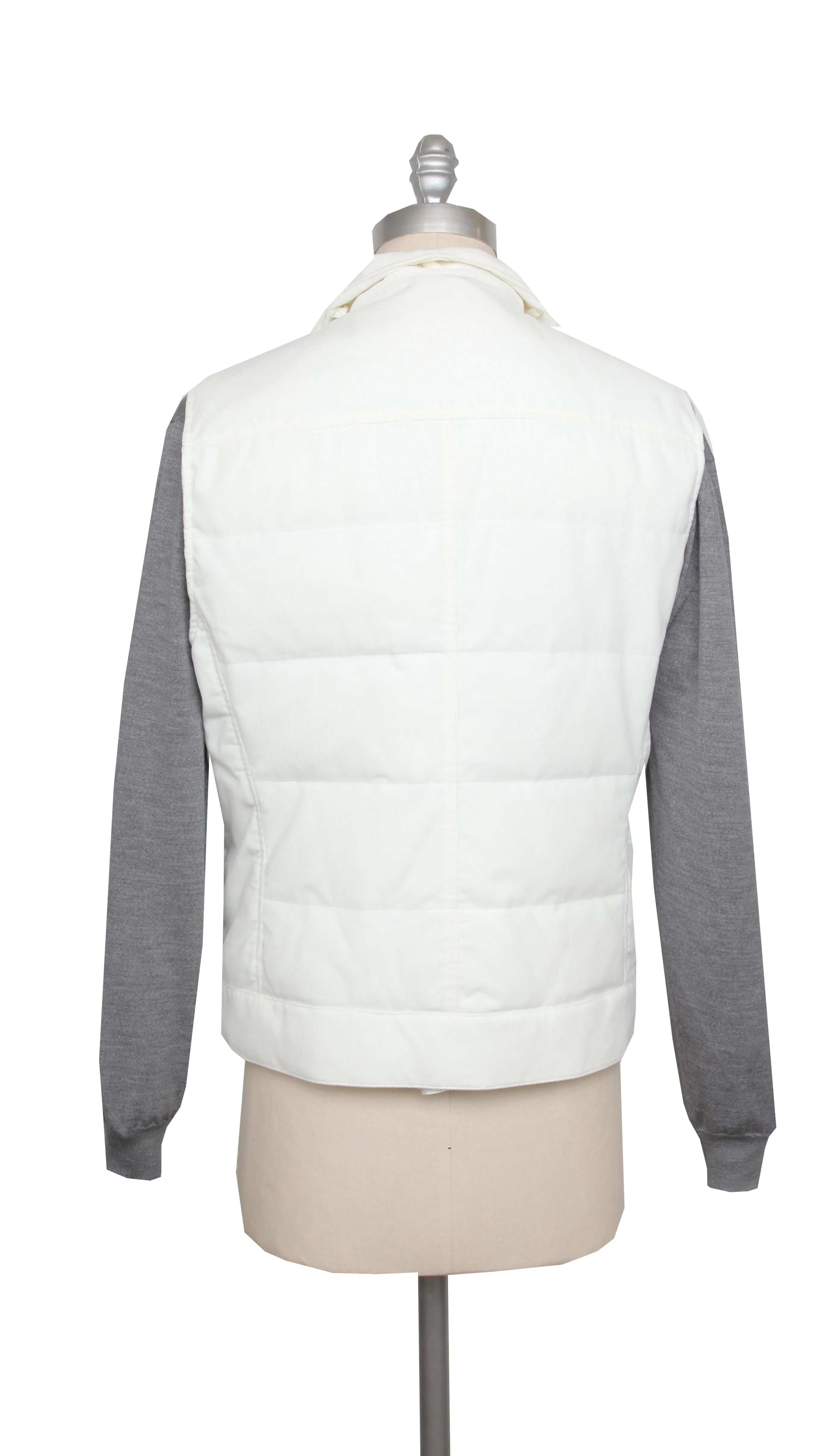 Brunello Cucinelli White Jacket Vest