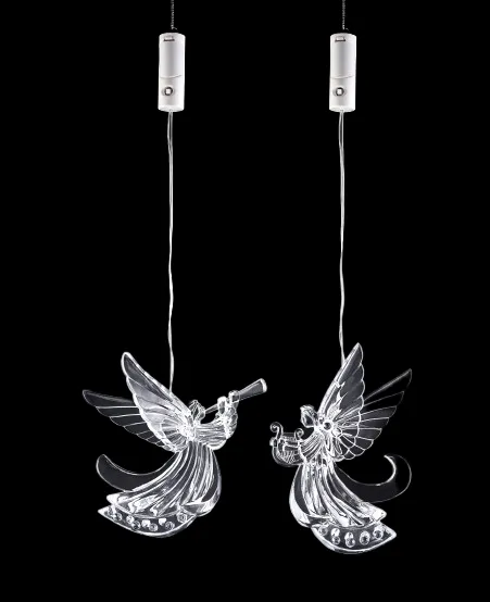 Diamond Cut Angel Orn.