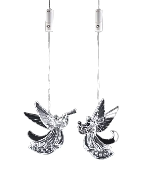 Diamond Cut Angel Orn.