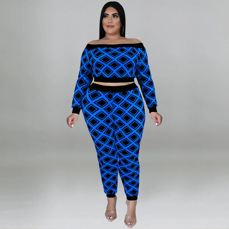 Fashionable plaid print suit（AY2495）