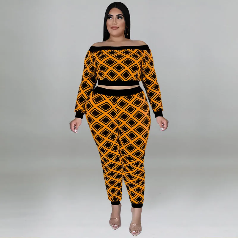 Fashionable plaid print suit（AY2495）