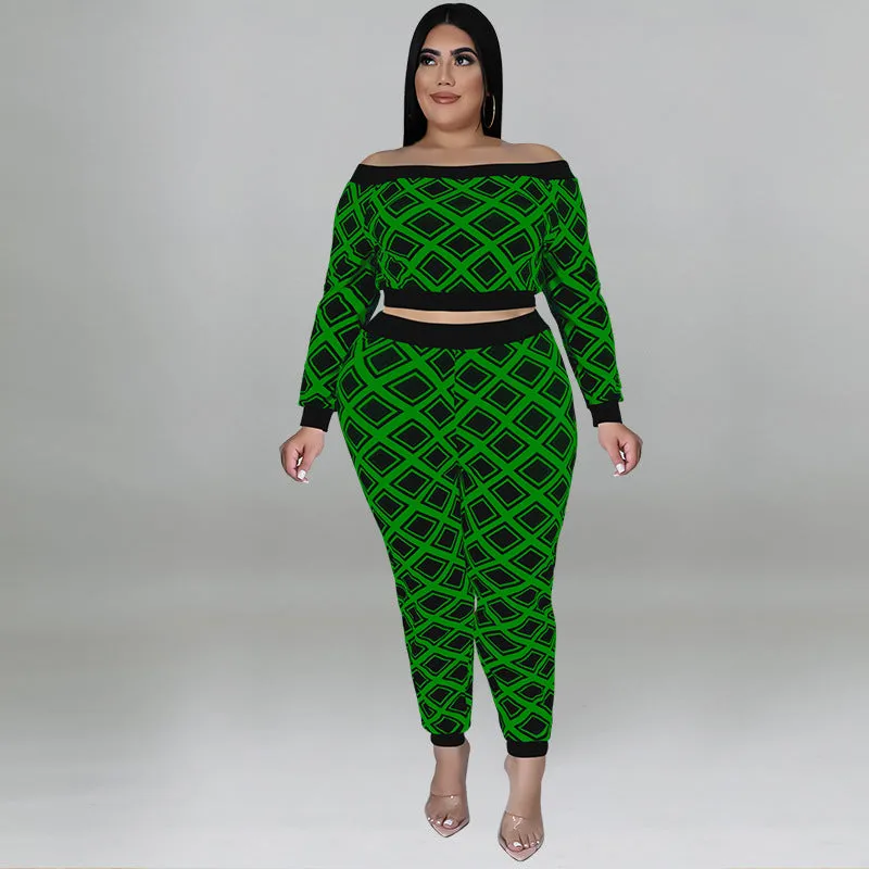 Fashionable plaid print suit（AY2495）