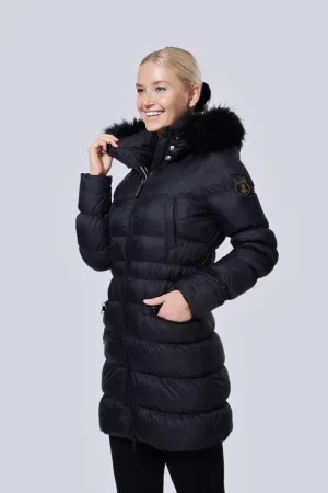 Frost Long Down Jacket | Black