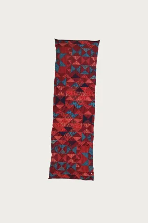 Fulling Wool Scarf IDG-RAG - Red