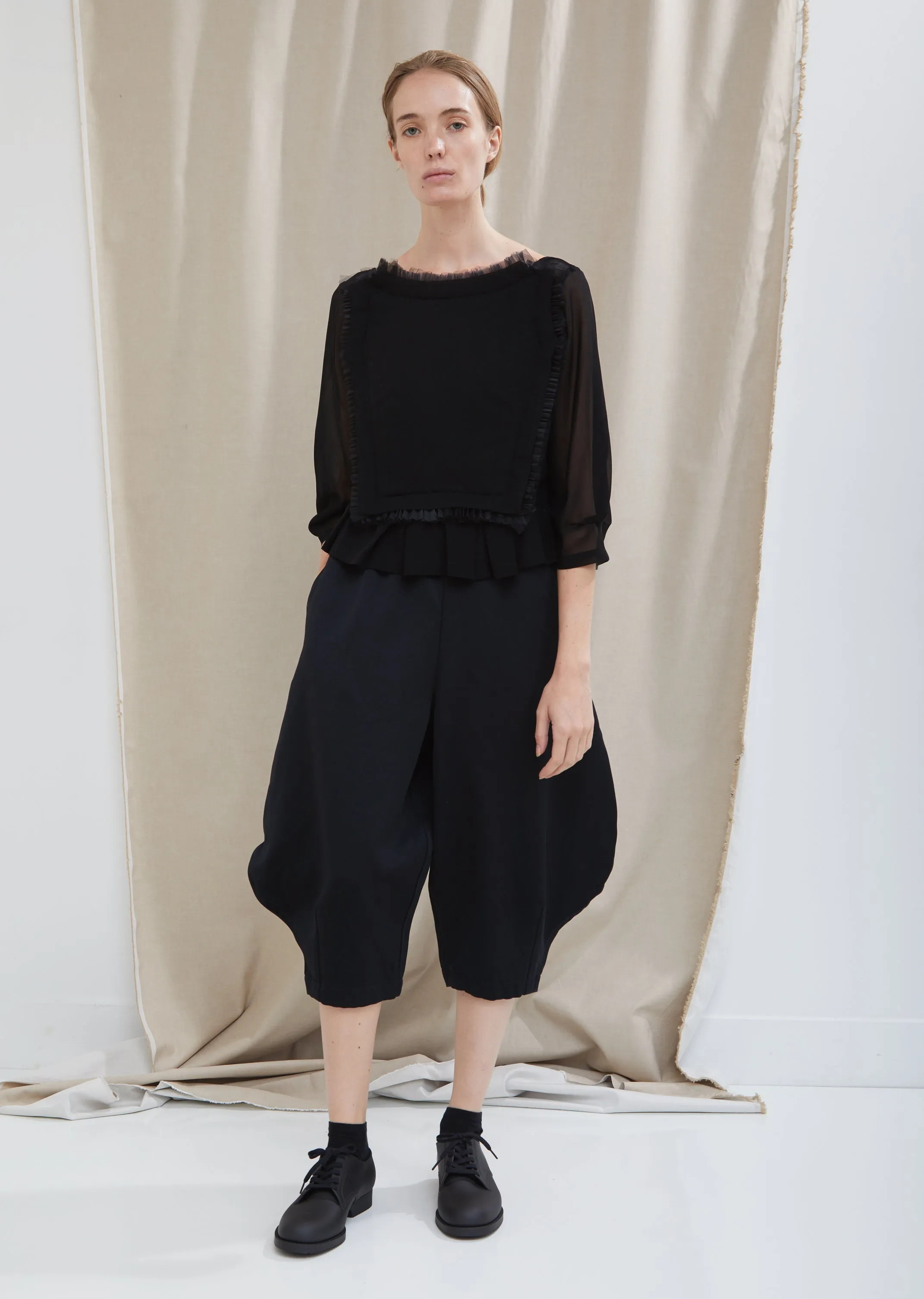 Georgette Panel Blouse