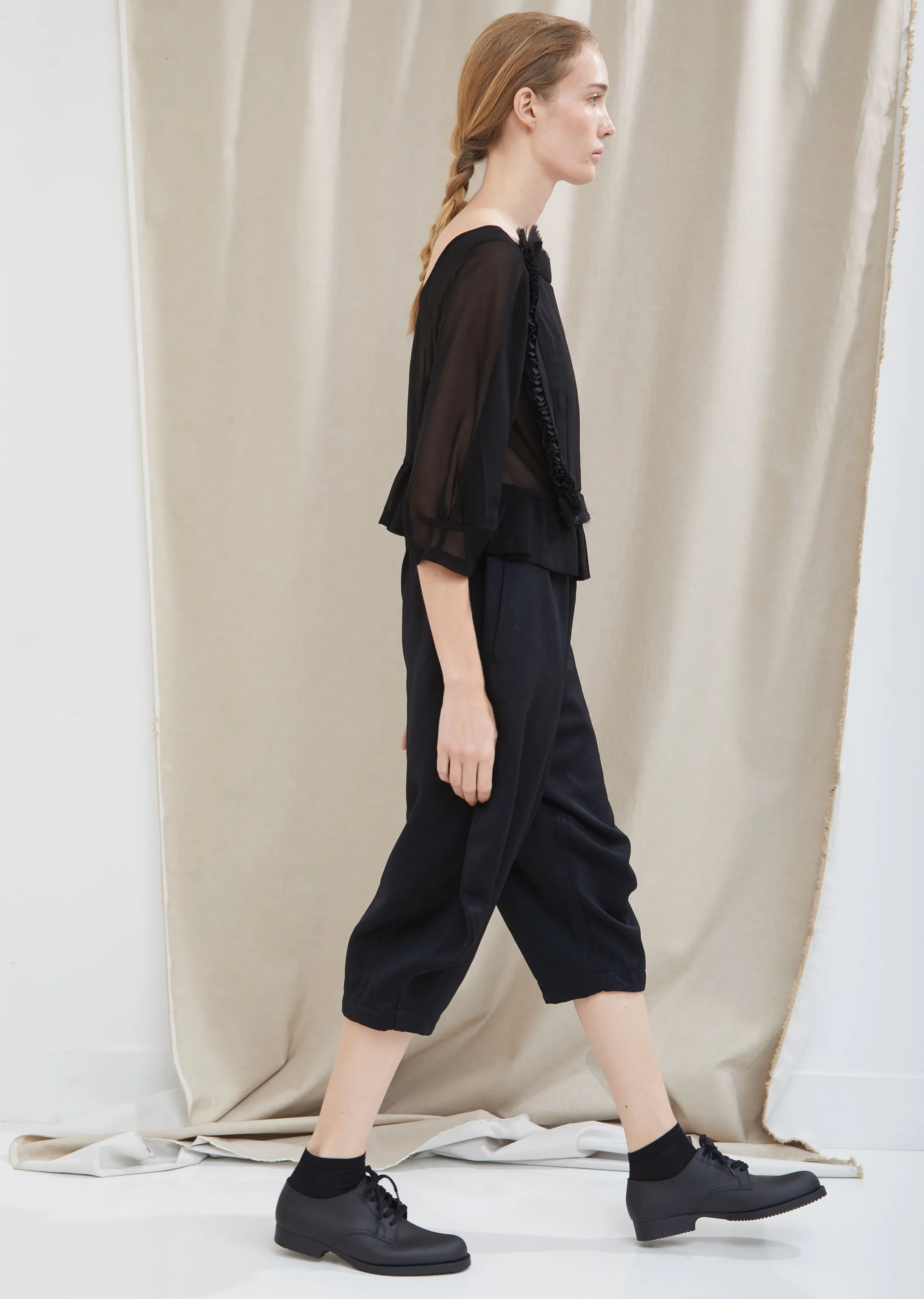Georgette Panel Blouse