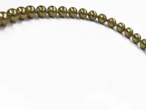 Golden Circular Metal Chains (4 mm)