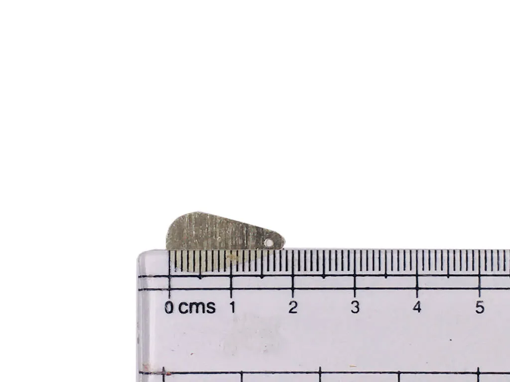 Golden Drop 1 Hole Plastic Sequins(Wholesale)
