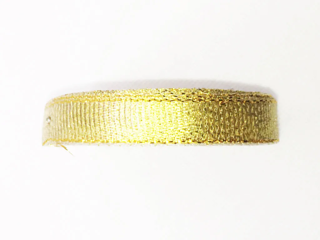 Golden Satin Ribbon