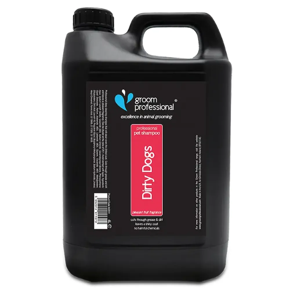 Groom Professional Dirty Dogs Shampoo - 4L