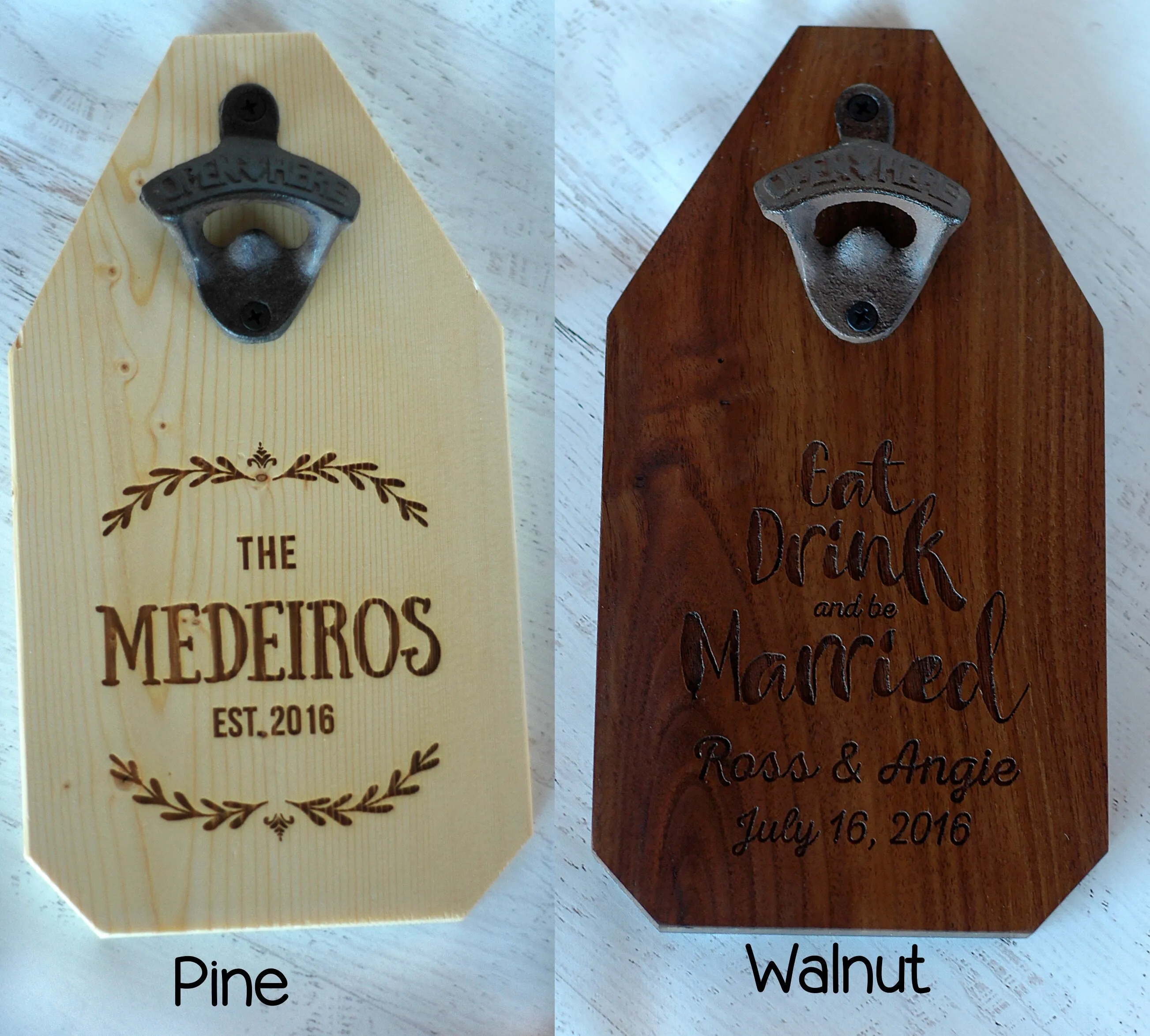 Groomsmen Gift Custom Beer Bottle Opener Wood Sign Personalized Best Man Gift