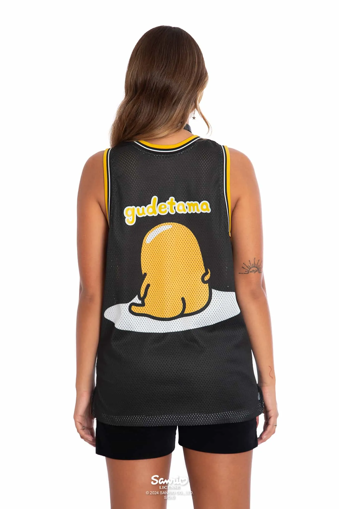 Gudetama And Chill Basketball Tank