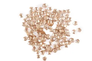 Light Golden Pentagonal Plastic Sequins/ Sitara/Sippi(Wholesale)
