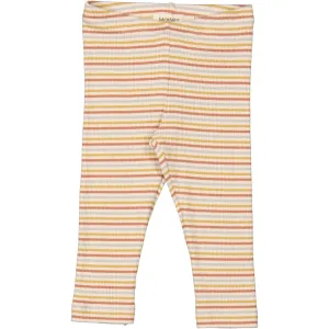 MarMar Modal Rib Autumn Stripe Mix Leg Legging