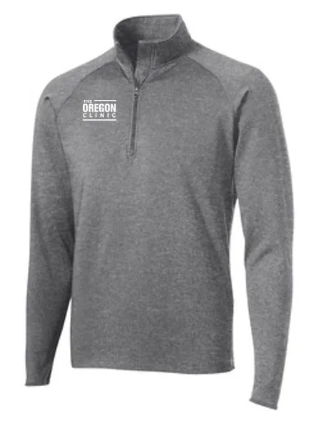 Men's Sport-Tek® Sport-Wick®  Stretch 1/2-Zip
