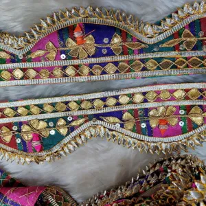 Multicolor Traditional Gota Trim (Wholesale)