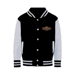 Offline Avatar Logo - Pixel Gallery Varsity Jacket