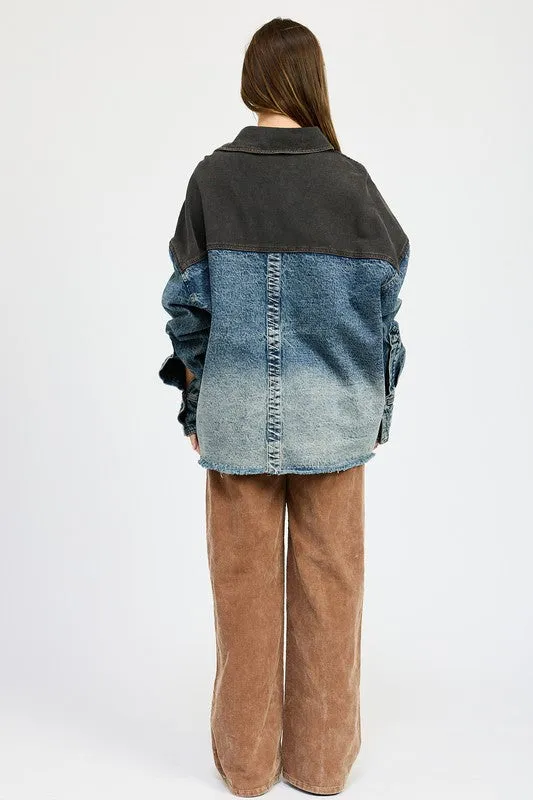 OVERSIZED DENIM JACKET