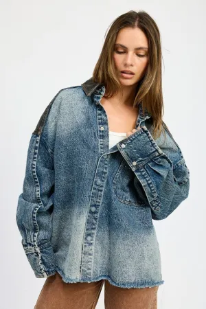 OVERSIZED DENIM JACKET