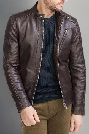 Party Wear Leather Jackets Men