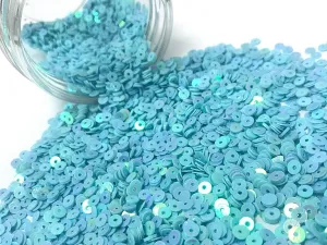 Pastel Blue Circular Sequins(Wholesale)