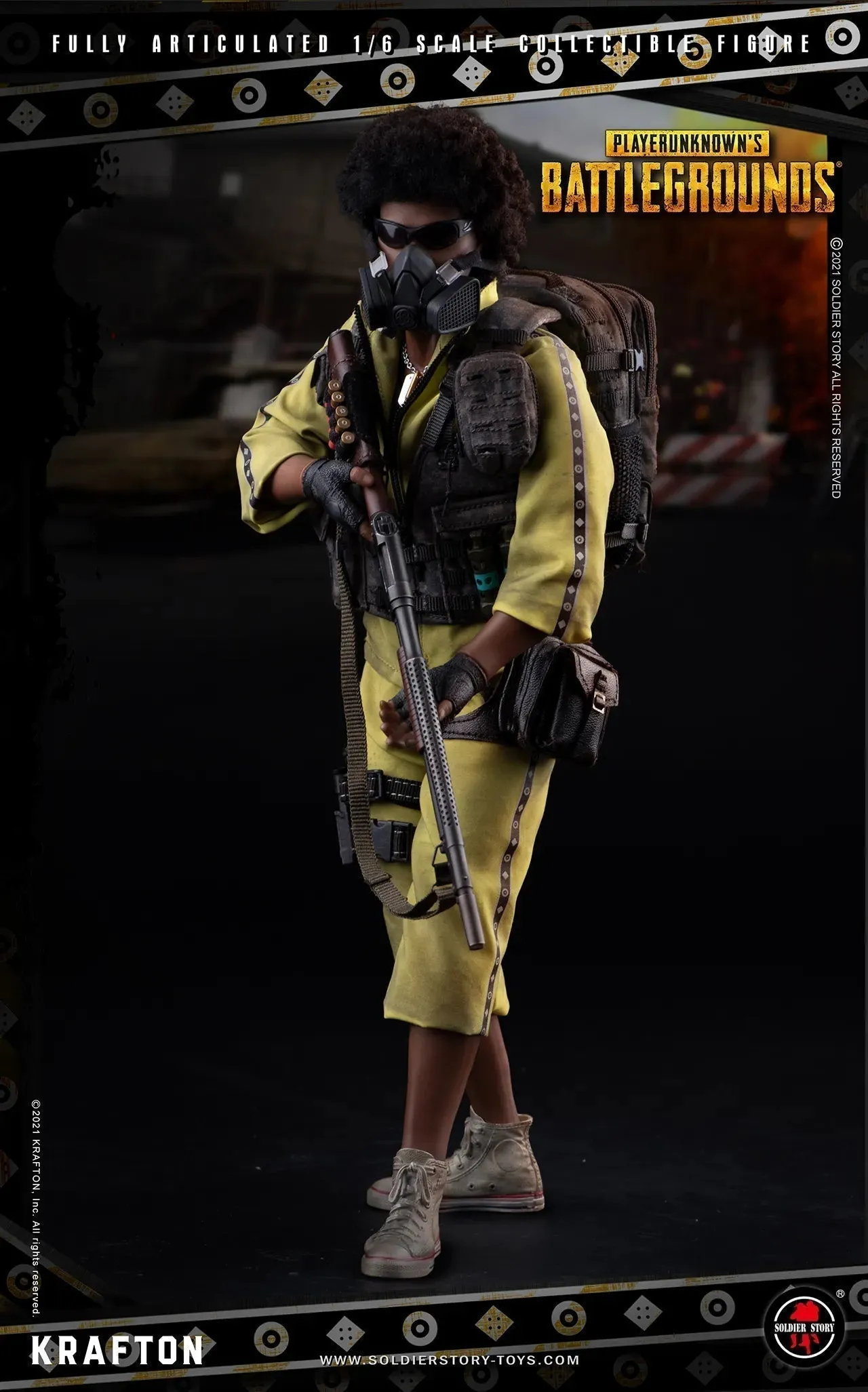 Player Unknowns Battlegrounds - Urban Digital Camo MOLLE Vest Set