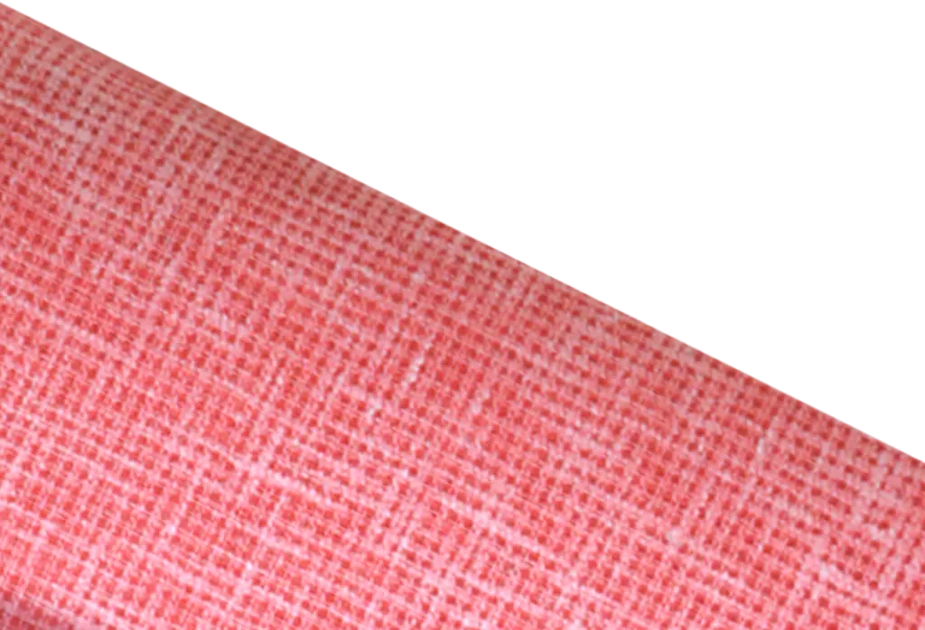 Rose Pink Plain Loose Weave Cotton Linen Fabric