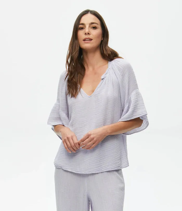 Savannah Gauze Top