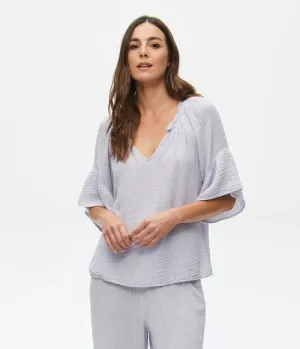 Savannah Gauze Top