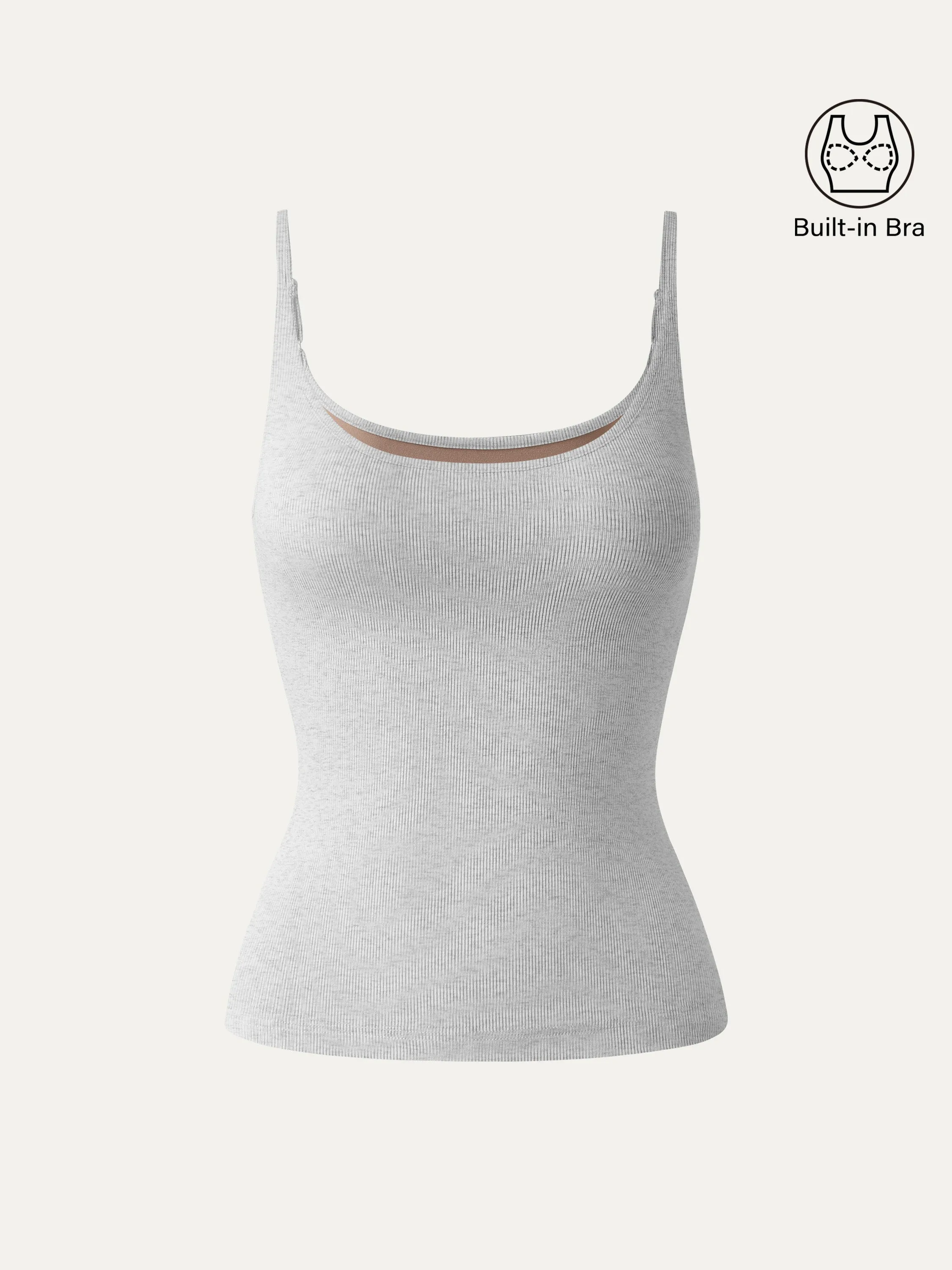 Scoop Neck Spaghetti New Airy Brami Tank