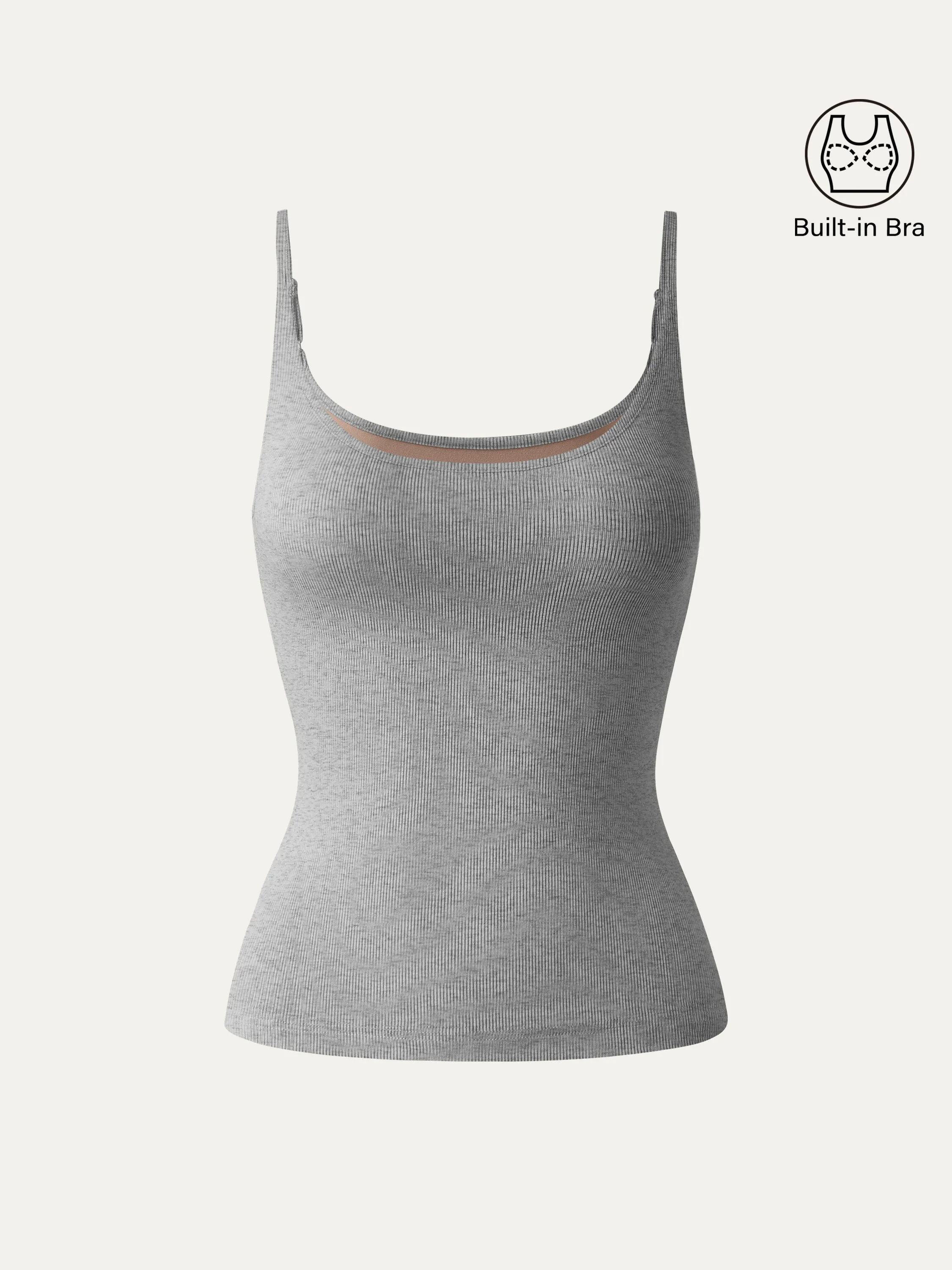Scoop Neck Spaghetti New Airy Brami Tank
