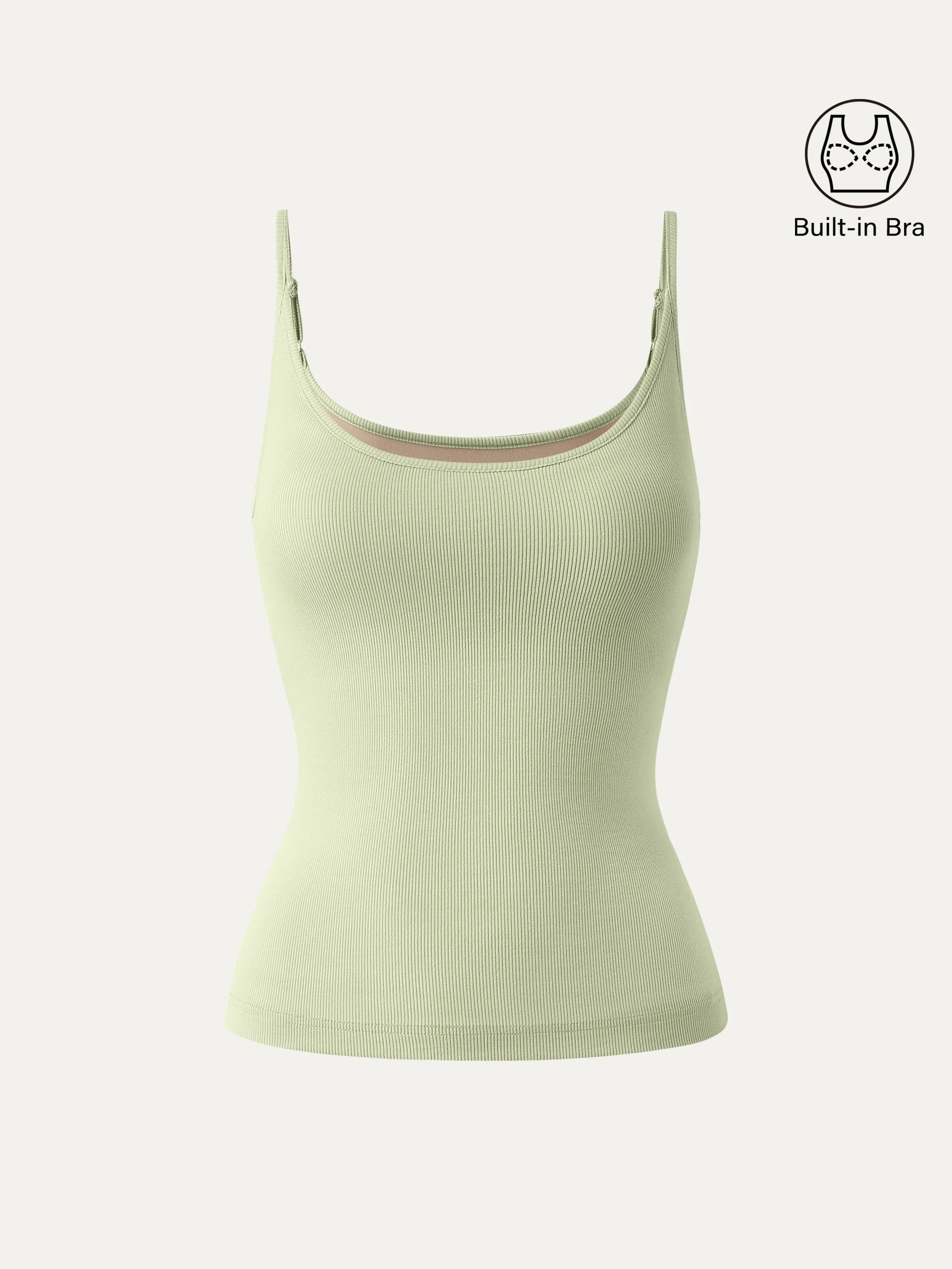 Scoop Neck Spaghetti New Airy Brami Tank