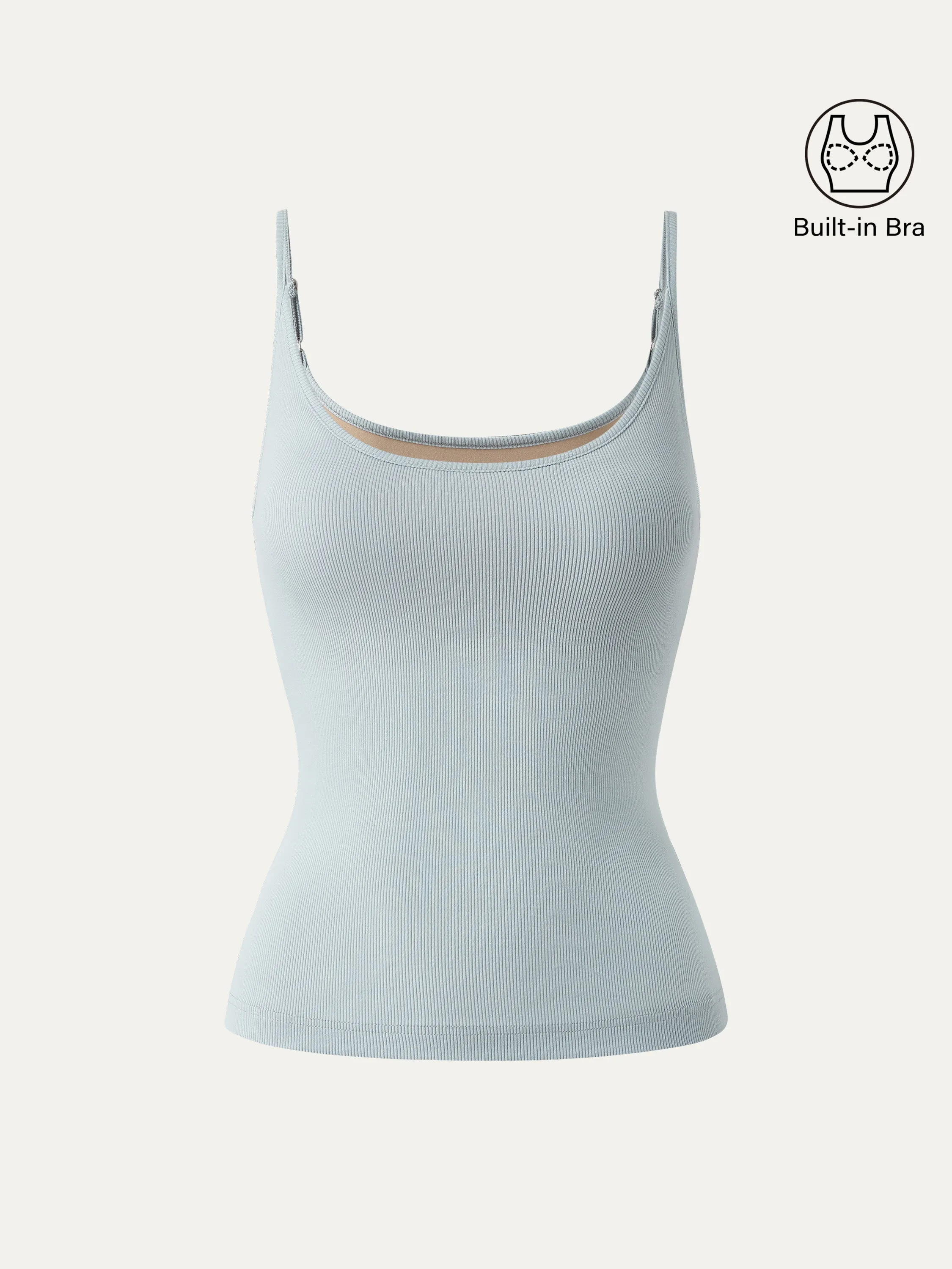 Scoop Neck Spaghetti New Airy Brami Tank