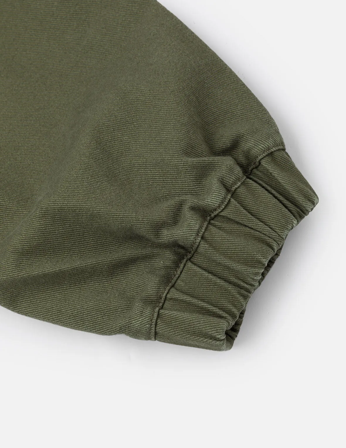 Seagull Appliqué Embroidery Wide-leg Woven Jogger