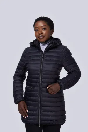 Shannon Vegan Down Coat | Black