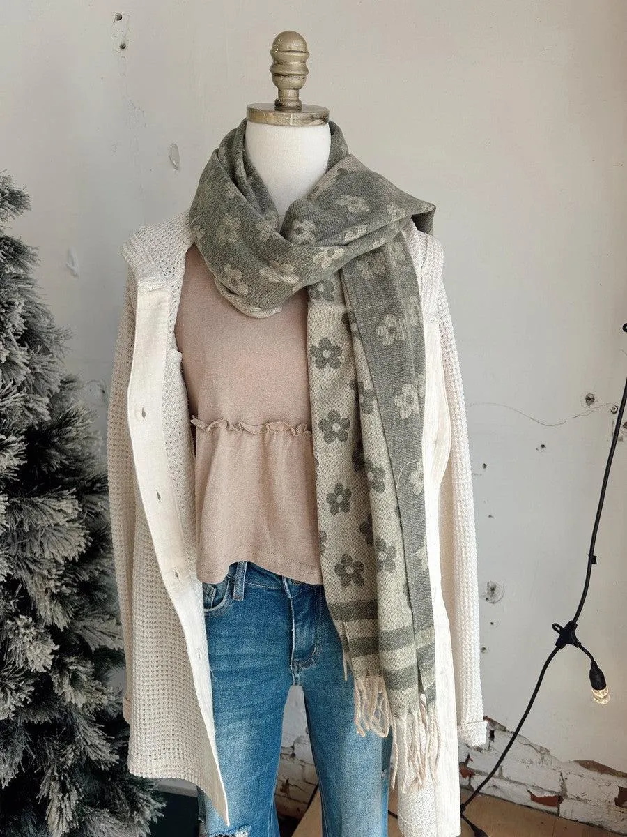Softest Ever Daisy Scarves