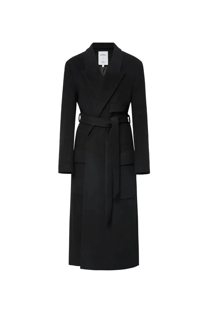 Stanley Robe Coat in Wool-Alpaca Blend