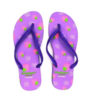Strawberry Design Slippers