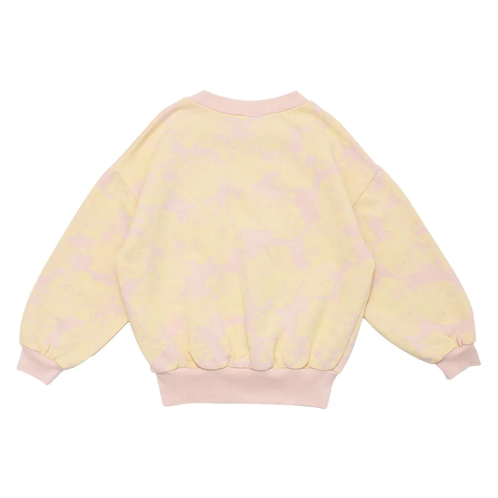 Sweater Comulu Soft Pink Pale Yellow