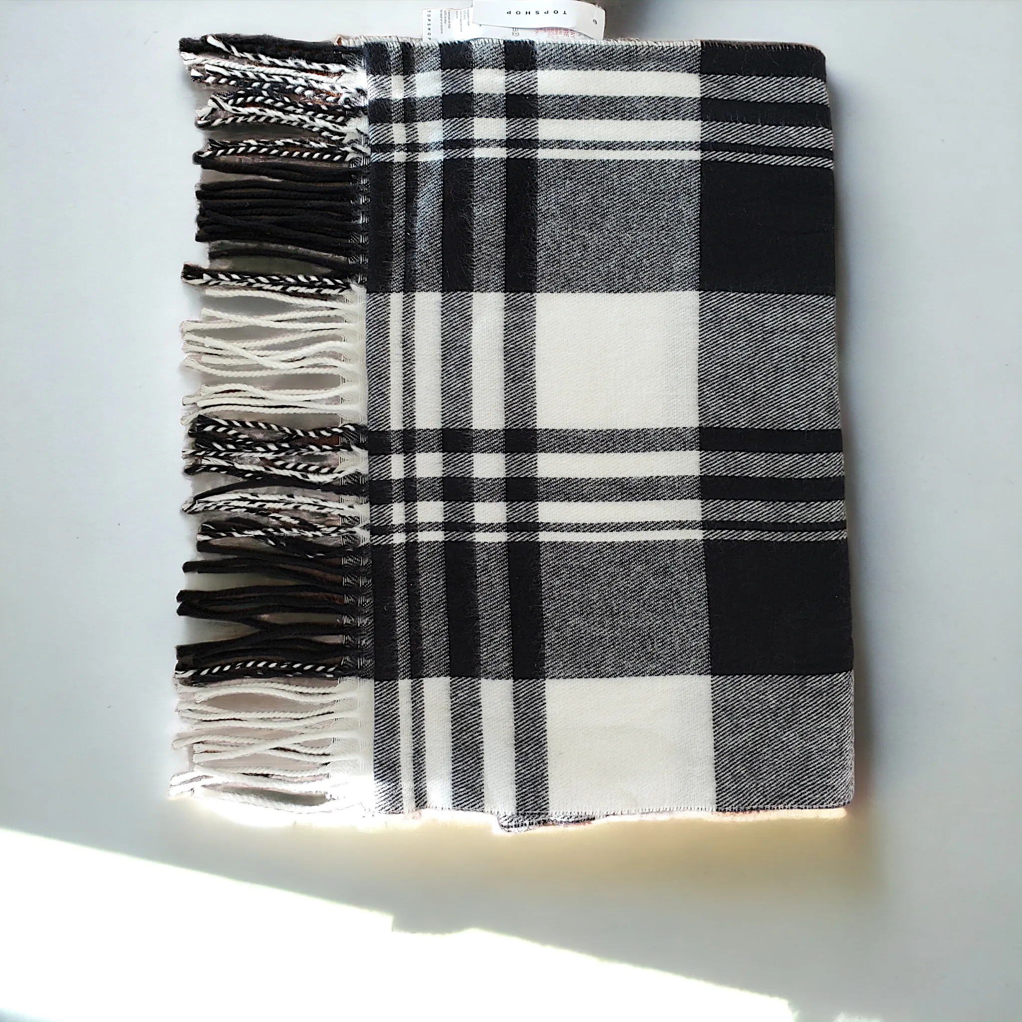 TOPSHOP Soft Plaid Scarf