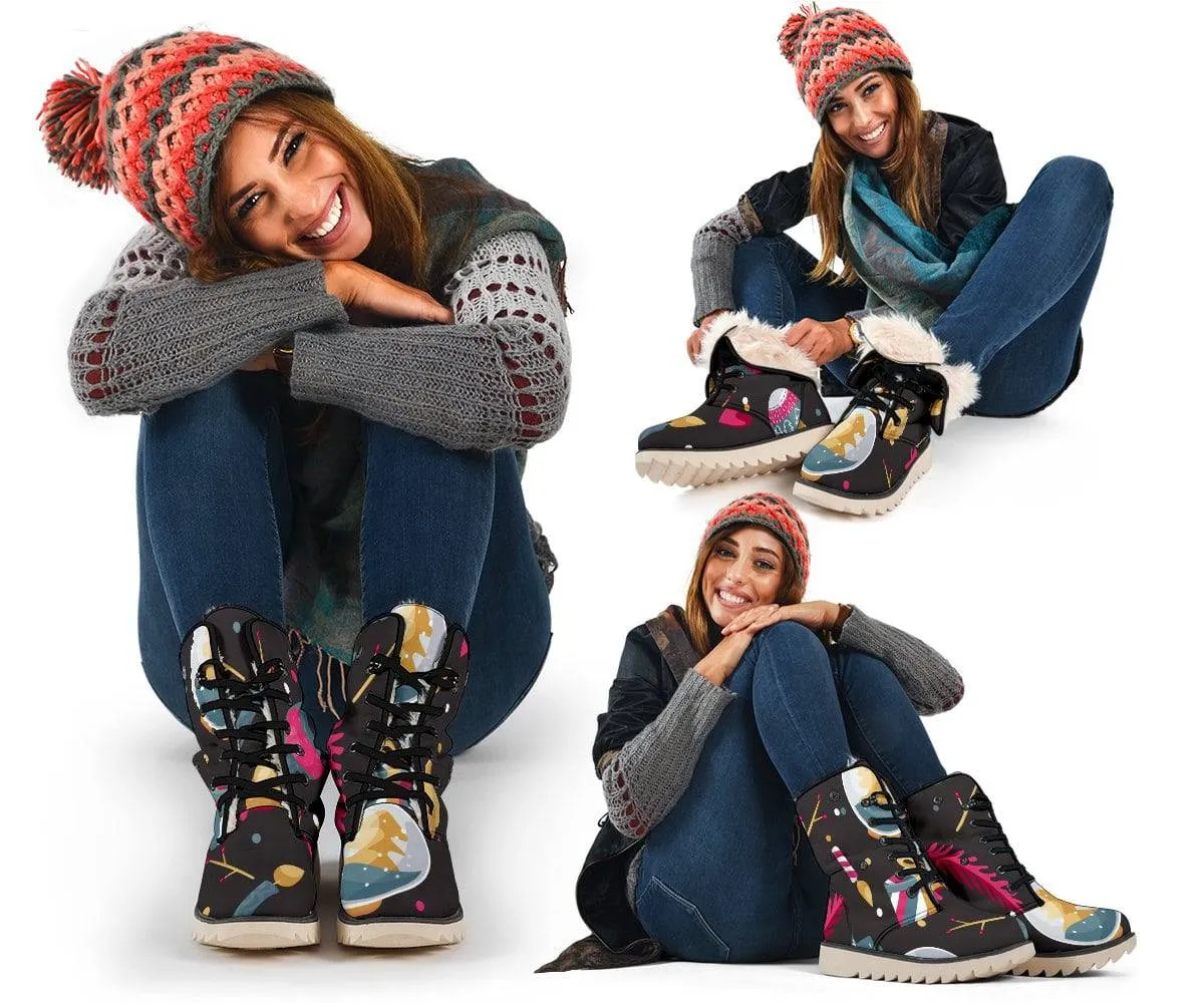 Winter Festival Design Polar Boots